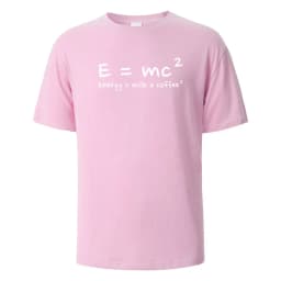Energy Milk Coffee Print T-Shirt 100% Cotton Summer Tees For Men Women Oversize Casual Tops