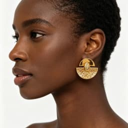 African Gold Plated Earrings and Ring Jewelry Set for Women New Design Earrings and Finger Ring Set for Brazilian Jewellery Gift