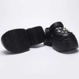 Women Chunky Platform Sandals 2024 Summer Soft Thick Sole Diy Clogs Garden Shoes Woman Closed Toe Non-Slip Beach Slides Sandals