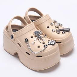 Women Chunky Platform Sandals 2024 Summer Soft Thick Sole Diy Clogs Garden Shoes Woman Closed Toe Non-Slip Beach Slides Sandals