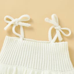 Spaghetti Straps Sleeveless Baby Girls Summer Rompers One-piece Jumpsuit Knit Acrylic Newborn Infant Bodysuit Playsuit Sleepsuit