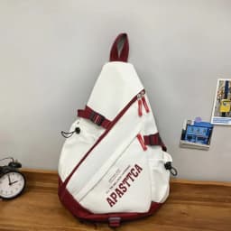 New Y2k Portable Light Nylon Crossbody Bag Trendy Rucksack Travel Shoulder Bag Casual knapsack Outdoor Sports Unisex Chest Packs