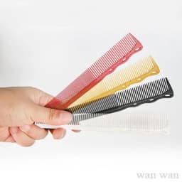 Haircut Comb Barber Shop Hair Trimming Combs Hair Salon Hairdressing Hair Cutting Brush Professional Styling Tools Y0117