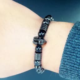 Luxury Stainless Steel Beads Spartan Warrior Helmet Man Bracelet Jewelry Valentine's Day For Women
