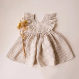 Fashion Toddler Girl Dresses Summer Linen Cotton Baby Girl Holiday Clothes Baby Girl Beach Dress
