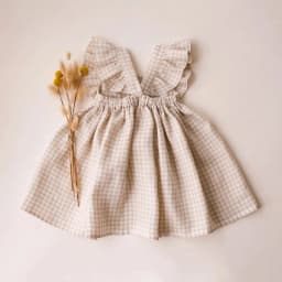 Fashion Toddler Girl Dresses Summer Linen Cotton Baby Girl Holiday Clothes Baby Girl Beach Dress