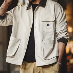 Maden New American Retro Hunting Lapel Plus Size Short Jackets Men's Outwear Spring and Autumn Brand Clothing
