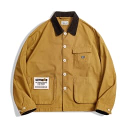 Maden New American Retro Hunting Lapel Plus Size Short Jackets Men's Outwear Spring and Autumn Brand Clothing