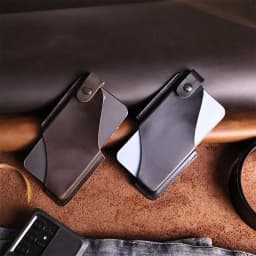 1pcPersonalized Cowhide Waist Hanging Bag, Portable Diagonal Cross Phone Bag, Outdoor Leisure Phone Bag