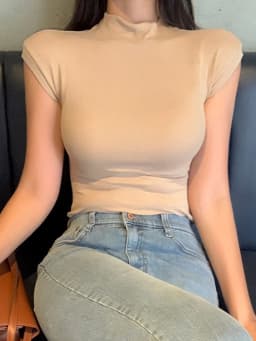 AOSSVIAO Chic Sexy Y2K Tops Woman Club Wear Fashionable Summer T-Shirt Short Sleeve Turtleneck Neon Top Tee 2026 Black White