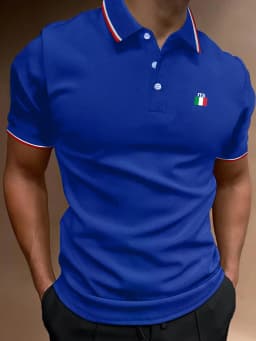 Men's Summer Cotton POLO Shirt Tops