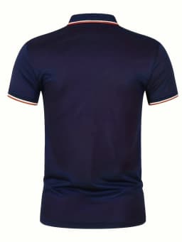 Men's Summer Cotton POLO Shirt Tops