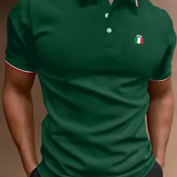Men's Summer Cotton POLO Shirt Tops