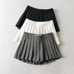 MEXZT Sexy Pleated Skirts Women Korean High Waist Mini Skirts JK Preppy Summer Fashion White Black Gyaru Tennis Extreme Skirt