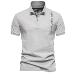 2024 New Summer 100% Cotton Polo Shirt for Men Brand Quality Embroidery Short Sleeve Mens Polos
