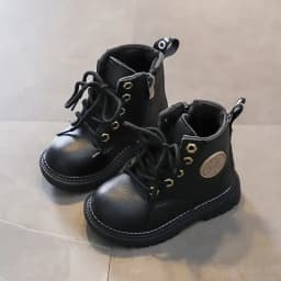 Children's Boots For Boys Girls Fashion Kids Ankle Snow Boots Rubber Outsole Autumn Winter Warm Classic For Toddlers Big Kids