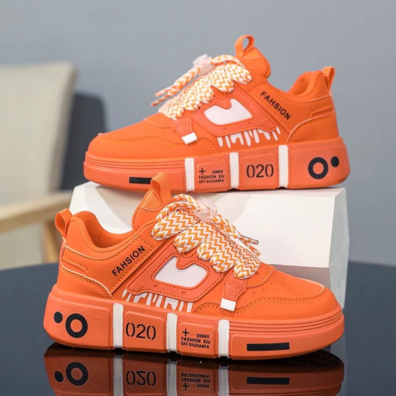New Family Shoes Children's Shoes Small White Shoes Student Shoes Sports Shoes Boys Casual Board Shoes