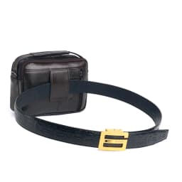 Men Messenger Crossbody Shoulder Bags Genuine Leather Multi-Purpose Business Male Small Handbag Belt Fanny Waist Pack Bag
