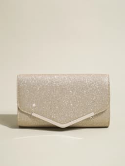 Clutch Purse Evening Bag for Women, Glitter Evening Envelope Handbag With Detachable Chain for Wedding and Party