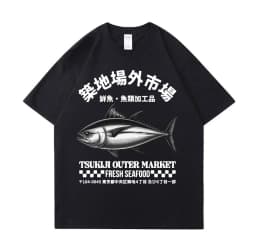Buy A Man Eat Fish He Day Teach Fish Man To A Lifetime Funny Meme T Shirt Unisex Casual Cotton T-shirt Men Cotton Oversized Tees