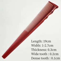 Haircut Comb Barber Shop Hairdresser Professional Hair Cutting Combs Sideburns Hair Brush Hair Salon Hairdressing Styling Tools