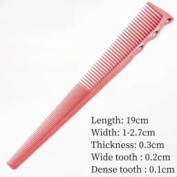 Haircut Comb Barber Shop Hairdresser Professional Hair Cutting Combs Sideburns Hair Brush Hair Salon Hairdressing Styling Tools