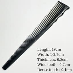 Haircut Comb Barber Shop Hairdresser Professional Hair Cutting Combs Sideburns Hair Brush Hair Salon Hairdressing Styling Tools
