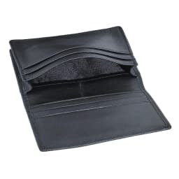 RFID Blocking Mens Slim Front Pocket Wallet Genuine Leather Bifold Credit Card Holder with ID Window Retro Style