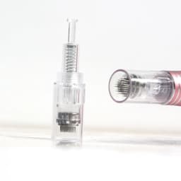 50pcs 12pin/36pin Round Nano Microneedling DermaPen Needles Screw Cartridge Replacement Heads Tattoo Nano Micr Needle