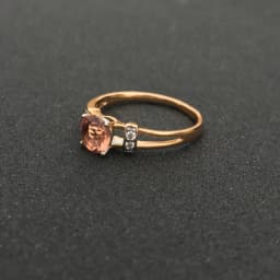 FFGems Elegant Zultanite Rings Diaspore Gemstone Color Change Rose Gold Simple Fine Jewelry For Women Party Gift Box