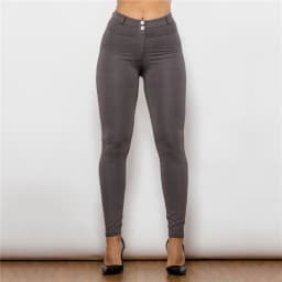 Shascullfites Melody Mid Rise Olive Green Pants Tummy Control Womens Pants Comfortable Womens Push Up Pants