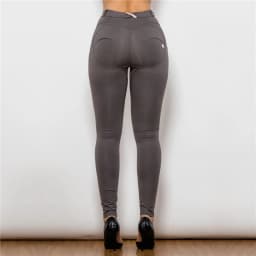 Shascullfites Melody Mid Rise Olive Green Pants Tummy Control Womens Pants Comfortable Womens Push Up Pants