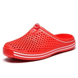 YRZL Summer Men Sandals Light EVA Men's Casual Shoes Hole Shoes Clogs Lovers Home Garden Outdoor Male Beach Flat Slippers