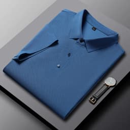 YJKVUR 2026 Summer New Polo Shirt Men 3 Buttons Casual Work T Shirts Quick Dry Short Sleeve Golf Shirt High Quality Plus Size