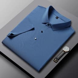 YJKVUR 2026 Summer New Polo Shirt Men 3 Buttons Casual Work T Shirts Quick Dry Short Sleeve Golf Shirt High Quality Plus Size