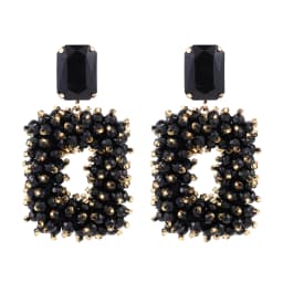INKDEW Square Crystal Drop Earrings for Women Big Long Earrings Handmade Faceted Beads Earrings Jewelry Gift boho Fashion EA123
