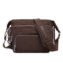 High Quality A4 Men Women Shoulder Messenger Bag Cross Body Large Capacity Purse Waterproof Lightweight Blue Purple Red M1304