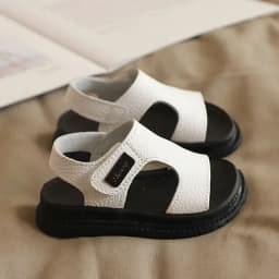 Children's Sandals Fashion Boys' New Summer Middle and Small Children's Soft Sole Baby Anti Slip Open Toe Beach Shoes