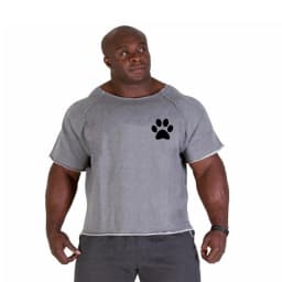 Gym Oversized Clothing fitness Running t shirt men O-neck t-shirt cotton bodybuilding Sport shirts tops gym men training t shirt
