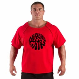 Gym Oversized Clothing fitness Running t shirt men O-neck t-shirt cotton bodybuilding Sport shirts tops gym men training t shirt