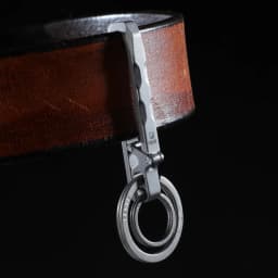 Luxury Titanium Car Key Chain Lightweight EDC Quickdraw Waist Hanging Buckle Durable Men Belt for Key Ring Holder Keychain Gifts