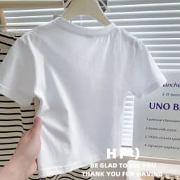 1-8 Years Summer Girls Clothing Set Comfortable Letter T-shirt+Stripe Loose Fitting Pants 2Pcs Suit For Kids Children Outfit