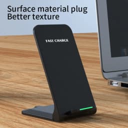 Wireless Fast Charger For iPhone 15 14 13 12 ProMax11 Stand Fast Charging Charger for Samsung Note 20/10 S21 Ultra Foldable