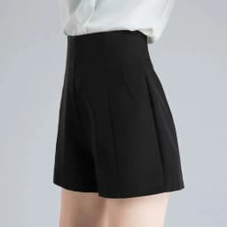 Women Spring Summer A-line Shorts Casual High Waist Loose Wide Leg Chiffon Shorts Chic Lady White Black Suit Shorts High Quality