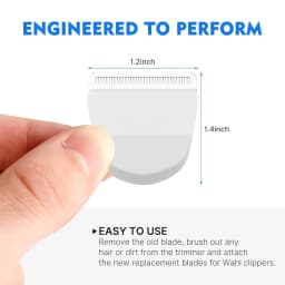 Pro Peanut Replacement Clipper Trimmer Blades standard Compatible with Wahl Professional Peanut Hair Clipper Trimmer