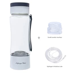 Sport/Travel Design DuPont 3000ppb Hydrogen Rich Water Generator  3 in 1 use with Inhalation tube self-cleaning SPE/PEM H2 maker