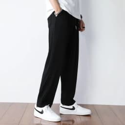 Summer White Casual Pants Men's Ice Silk Pants Men's Drape Floor Mop Pants Korean Straight Loose Wide Leg Long Pants