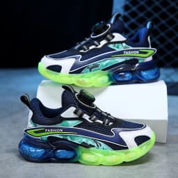 New Summer Children Sneakers Breathable 5-16Years Boys' Running Shoes New Swivel Buckle Kids Sport Shoes Outdoor Casual Trainers