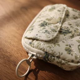 Portable Small Female Multi-Funcational Coin Purse Mini Floral Cartoon Flower Cute Card Package Storage Bag