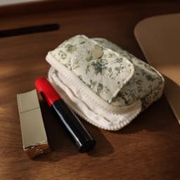 Portable Small Female Multi-Funcational Coin Purse Mini Floral Cartoon Flower Cute Card Package Storage Bag